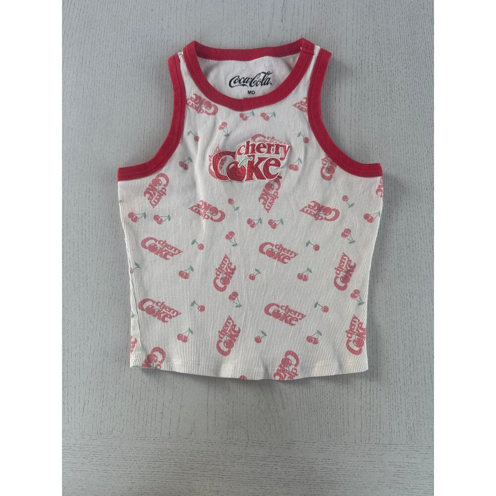 Coca Cola Cherry Coke Cherry Girl Americana White Trash Coquette Tomato Girl (H)